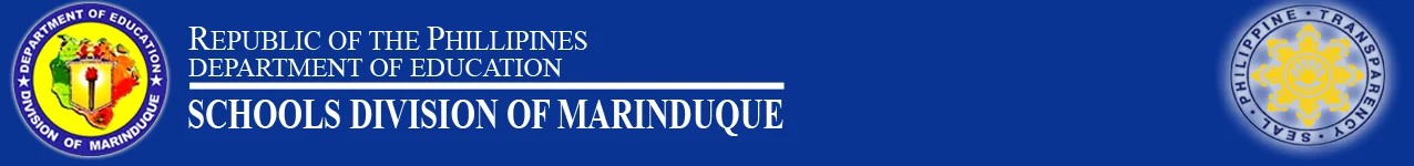 DepEd Marinduque Header